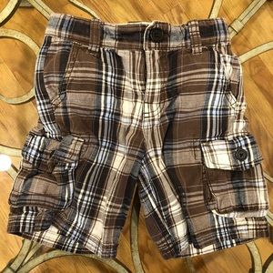 babyGap 18-24 month toddler plaid cargo shorts